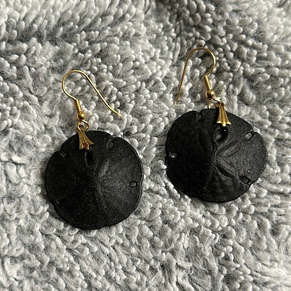 Sand Dollar Earrings - Picture 1 of 6